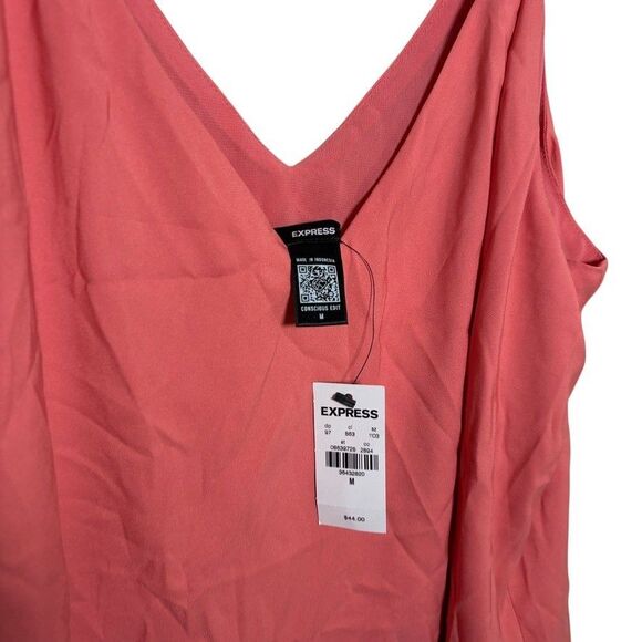 Express Tank Top Women's Medium V-Neck Sleeveless Adjustable Lightweight NWT - Picture 4 of 8